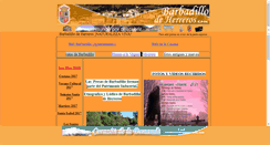Desktop Screenshot of barbadillodeherreros.com
